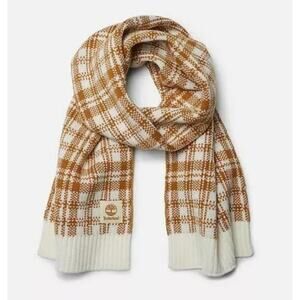 Timberland Long Rectangular Cozy Plaid Scarf NWT OS Cabincore Washable Gorpcore